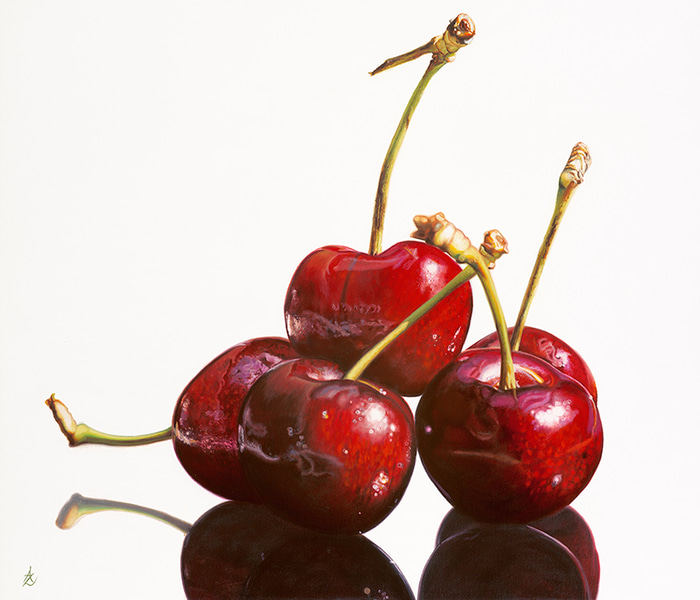 Cherries by Anne-Marie Zanetti | Lethbridge Gallery
